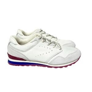 ABEO Aaliyah Women’s White Leather  Casual Fashion Sneaker Shoes Size 7